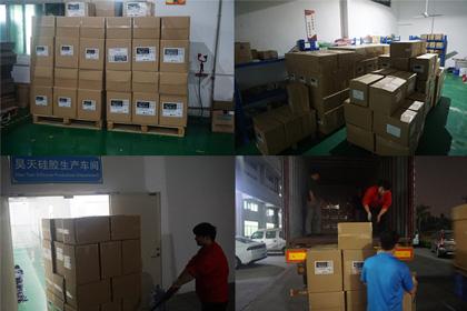 新年開工首批硅膠行李牌順利出貨