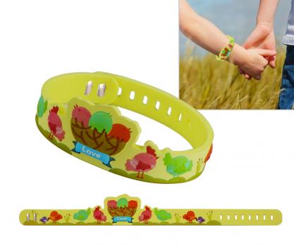 硅膠卡通3D手環(huán)